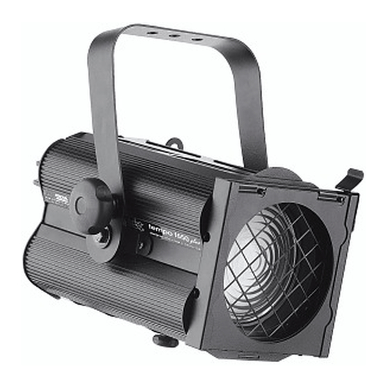LDR Tempo f650 Pro Series Operating Instructions Manual