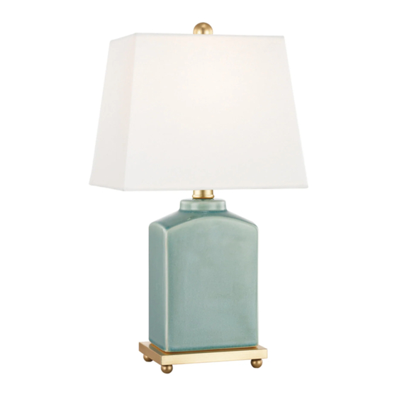 HUDSON VALLEY LIGHTING mitzi BRYNN Assembly And Mounting Instructions