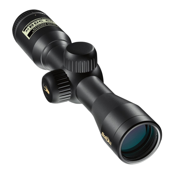 Nikon Bolt XR Instruction Manual