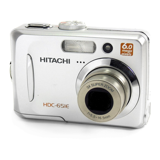 Hitachi HDC-651E Manuals