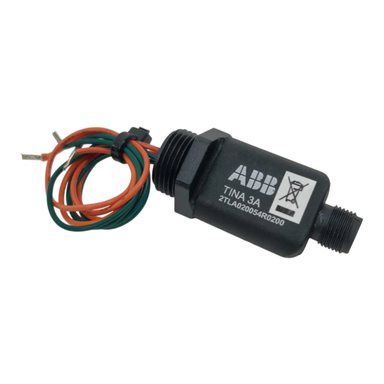ABB Tina 3A/Aps Original Instructions Manual