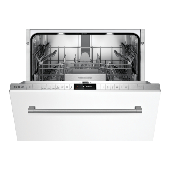 Gaggenau DF211100 User Manual