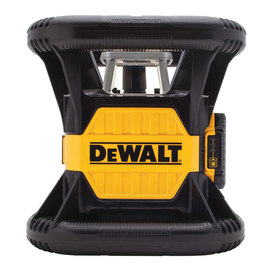 DeWalt DW079LR Instruction Manual