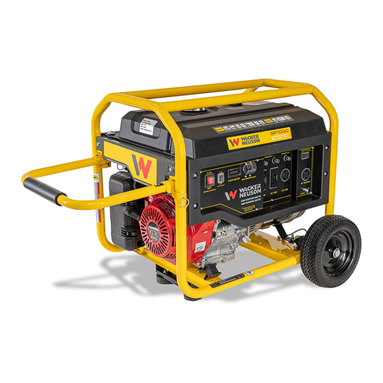 Wacker Neuson GP2500A Service And Repair Manual
