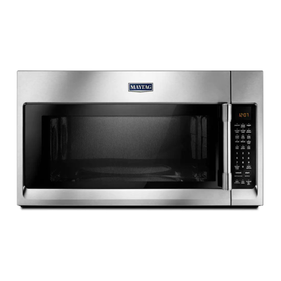 Maytag MMV6190 Quick Reference Manual
