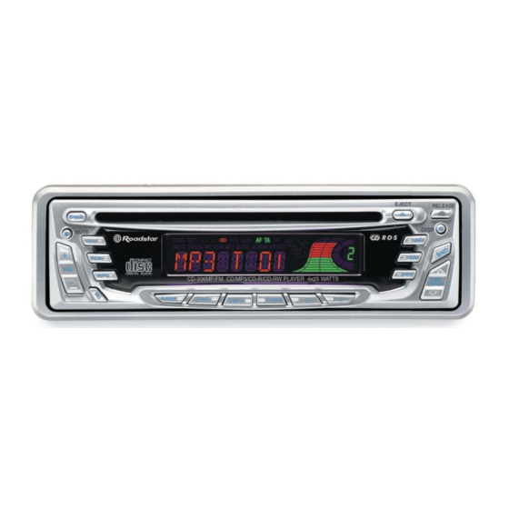 Roadstar CD-306MPFM Service Manual