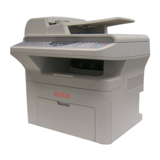 Xerox PHASER 3200MFP Service Manual