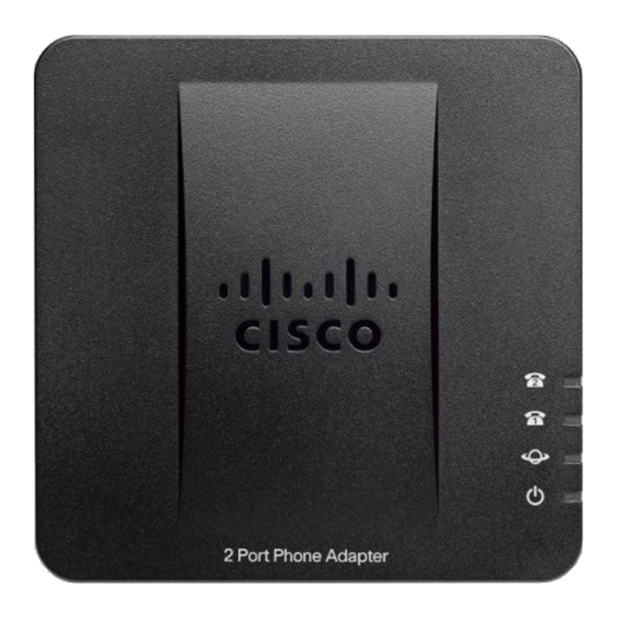 Cisco SPA112 Quick Start Manual