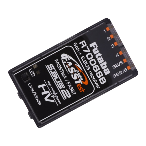 FUTABA R7006SB User Manual
