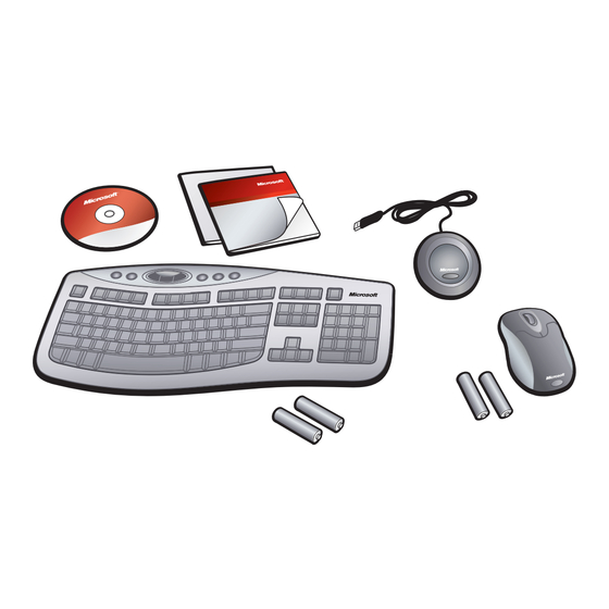 Microsoft Wireless Laser Desktop 4000 Product Manual
