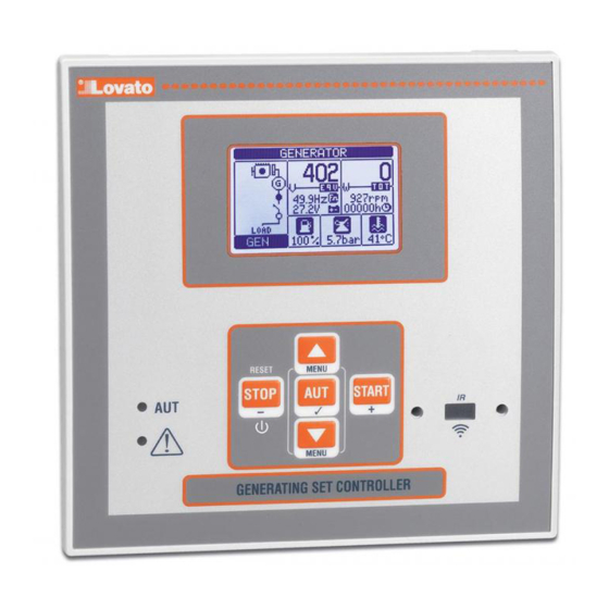 LOVATO ELECTRIC RGK600 Installation Manual