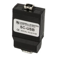 Campbell SC-USB Instruction Manual