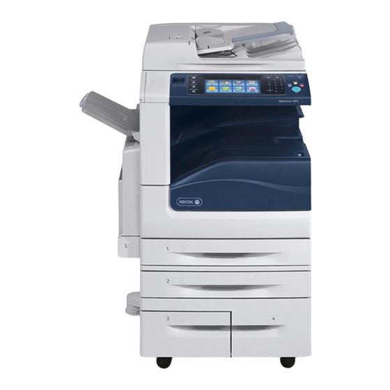 Xerox Workcentre 7845 Manual