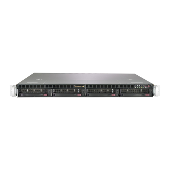 Supermicro SuperServer 5019C-MHN2 User Manual