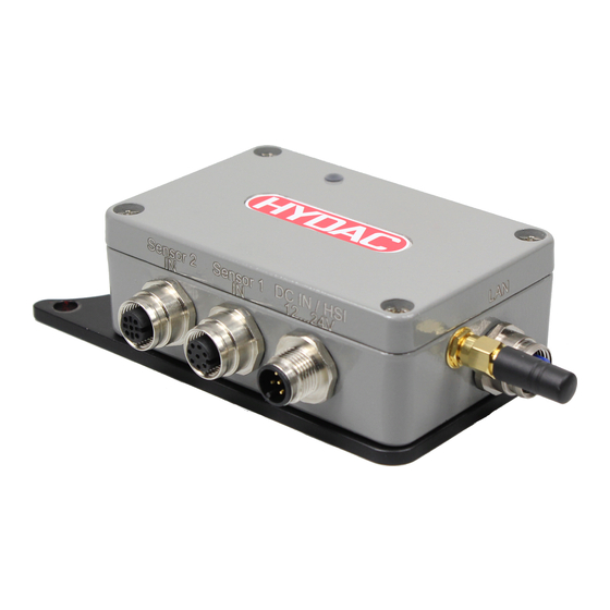 Hydac CSI-C-11 Operating	 Instruction