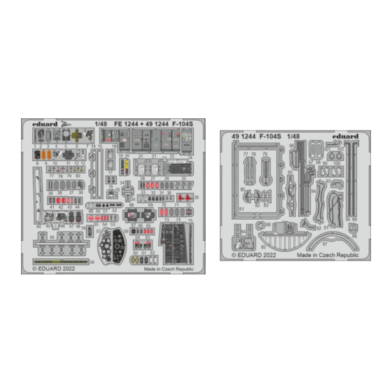 Eduard F-104S Quick Start Manual