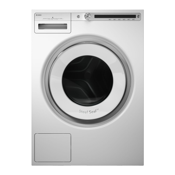 Asko W4114C/1/2 Instructions For Use Manual