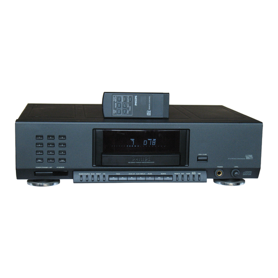 Philips CD931 Service Manual