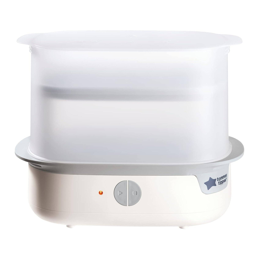 Tommee Tippee Supersteam - Sterilizer Manual