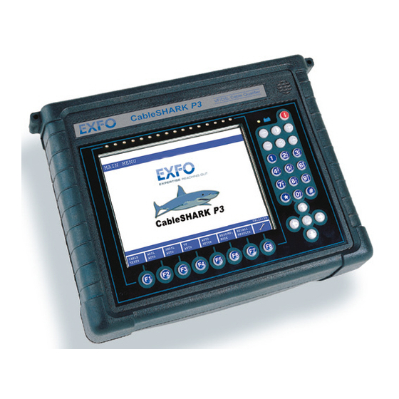 EXFO CableSHARK P3 User Manual