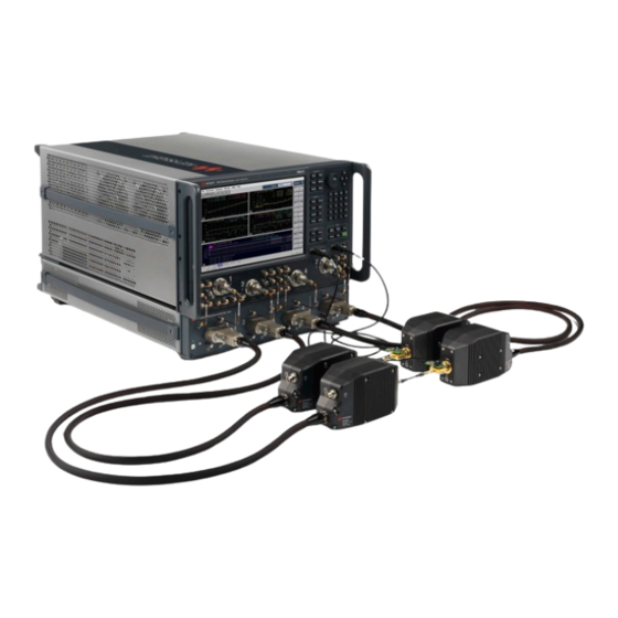 Keysight Technologies PNA Series Installation Manual