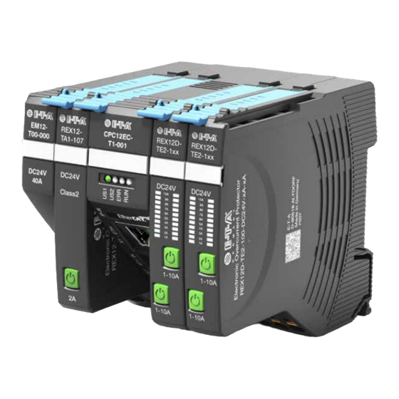 E-T-A ControlPlex CPC12 Installation Manual