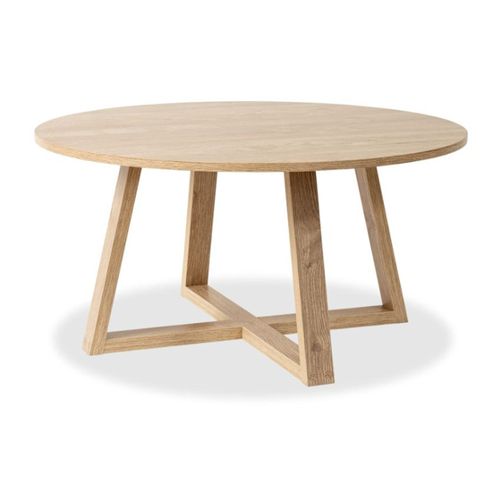 Mocka Kalley Coffee Table Assembly Instructions Manual