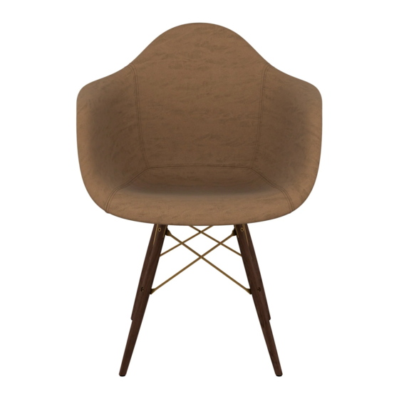 Inside Weather NOLA DINING CHAIRS Manual