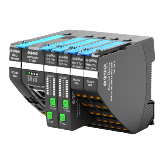 E-T-A ControlPlex CPC12 Instruction Manual