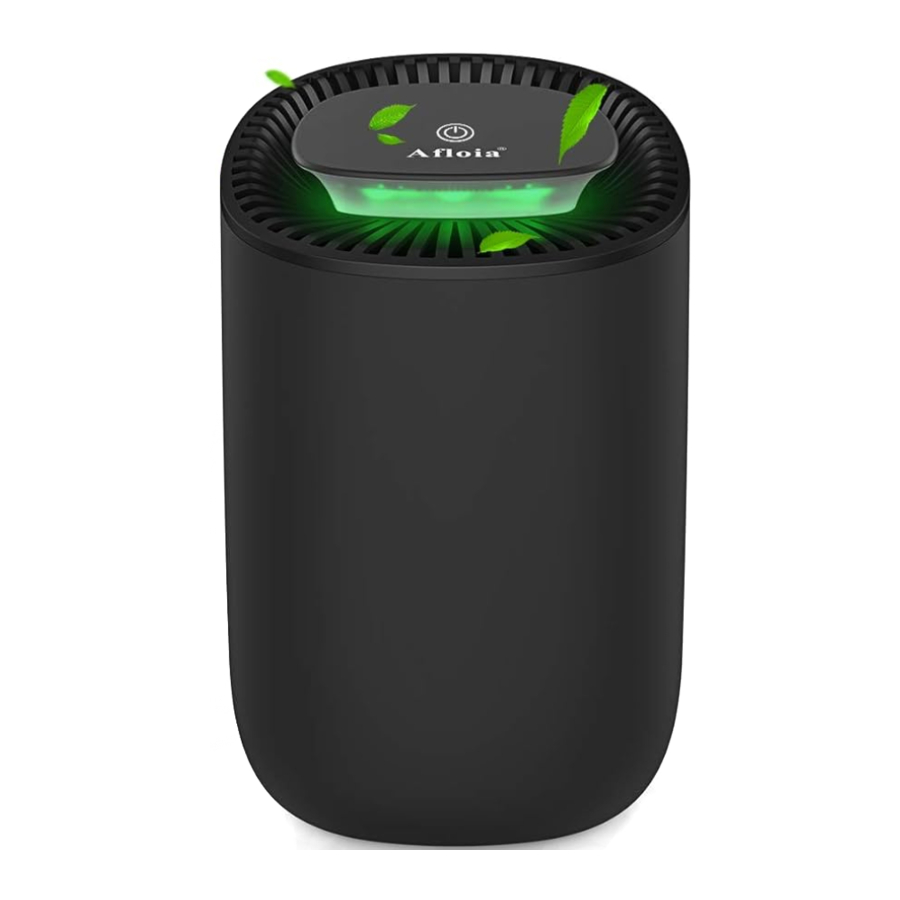 Afloia Q1 - Mini Dehumidifier Manual