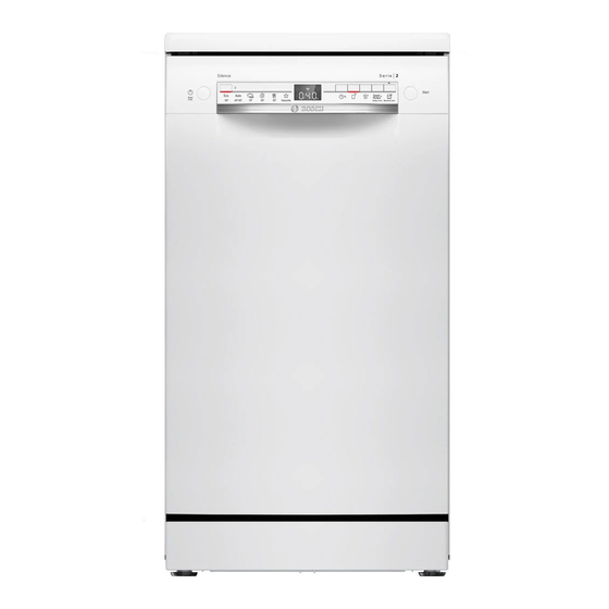 Bosch SPS2HKW58E Information For Use