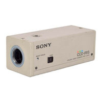 Sony SSC-M370 Operating Instructions Manual