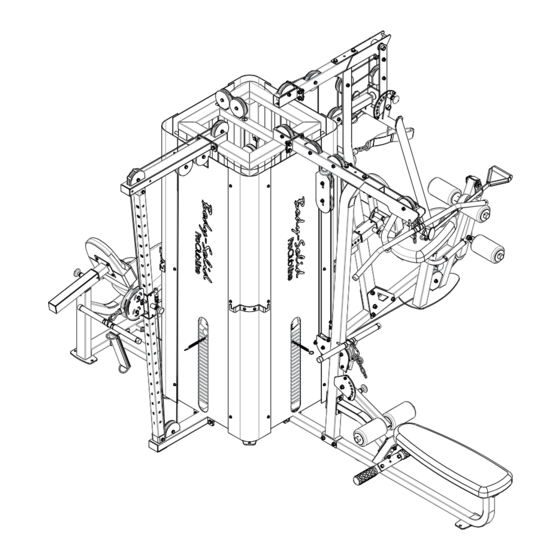 Body Solid S1000 Assembly Instructions Manual