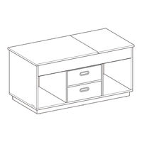 Songmics VASAGLE LCT210 Assembly Instructions Manual