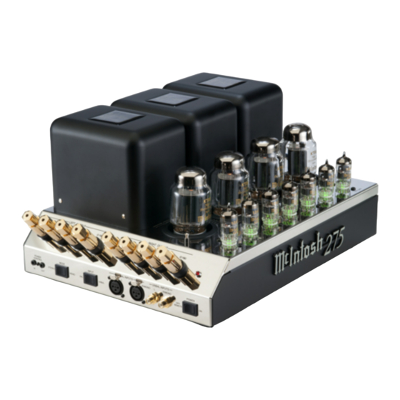 McIntosh MC275 Owner's Manual