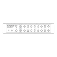 ADInstruments PowerLab/4SP Owner's Manual