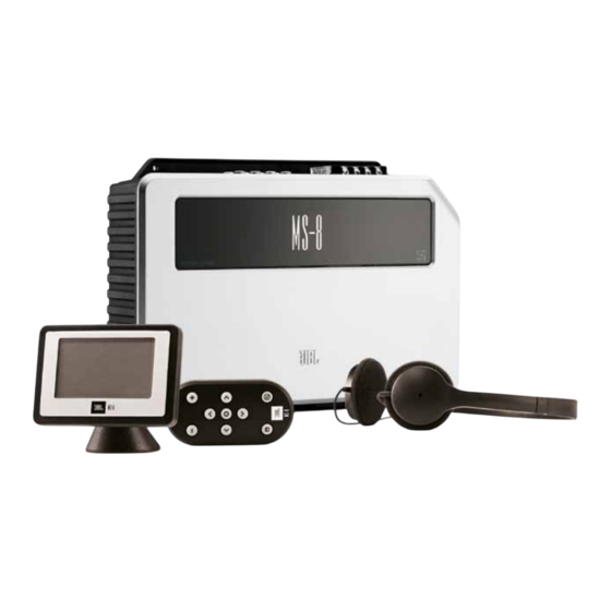 JBL MS-8 User Manual