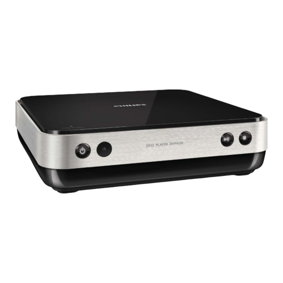 Philips DVP4320 User Manual