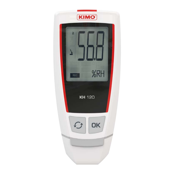 Kimo KT 120 User Manual