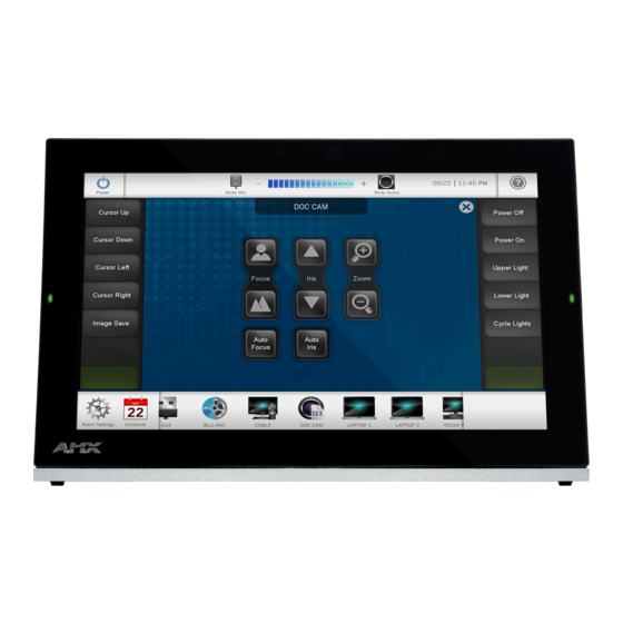 AMX MODERO G5 Series Installation & Hardware Reference Manual
