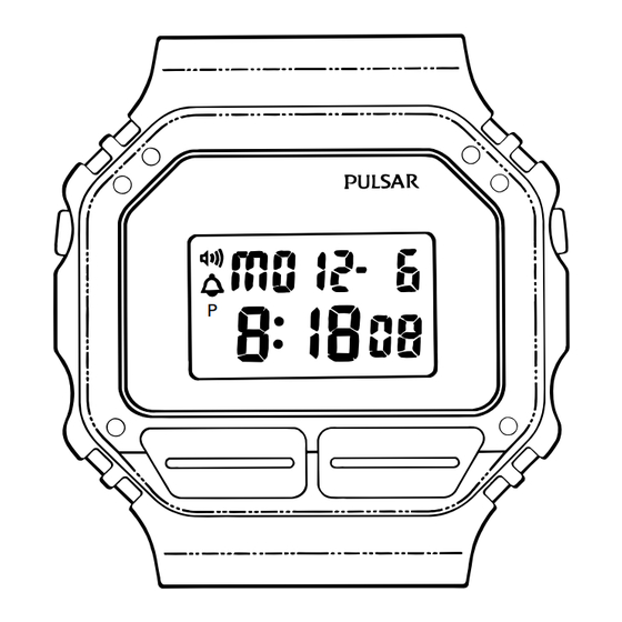Pulsar GH Series Instructions And Guarantee