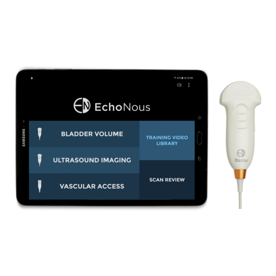 EchoNous  Bladder User Manual