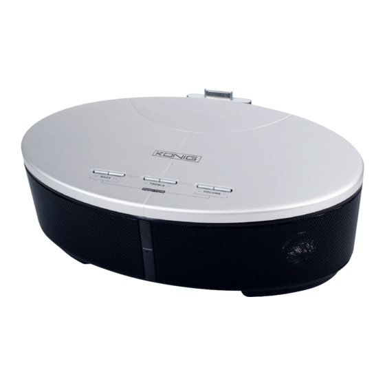 König Electronic IPD-SPEAKER40 Manual