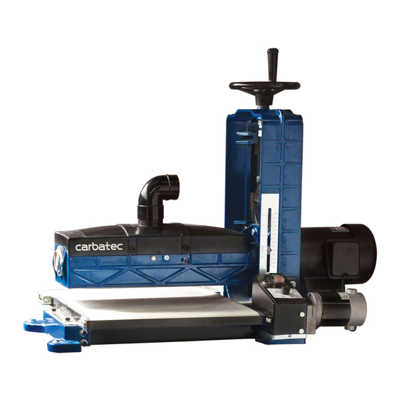 Carbatec WDS-4080P Manual