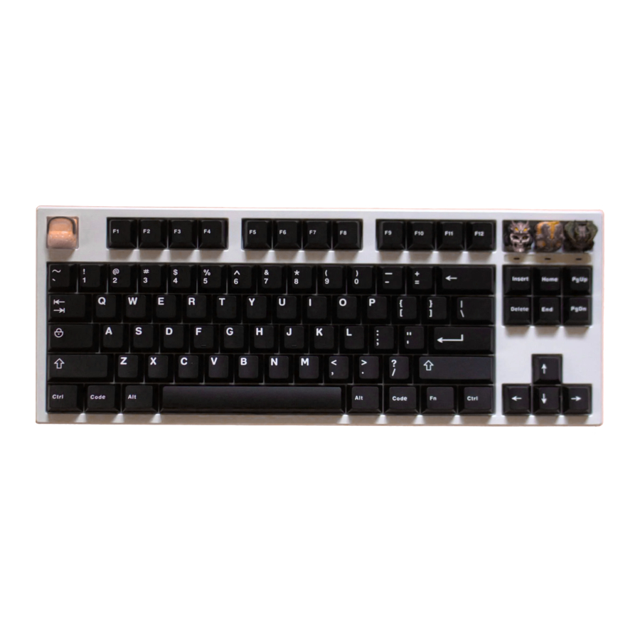 Tecware VEIL 87 - Barebones Keyboard Kit Manual