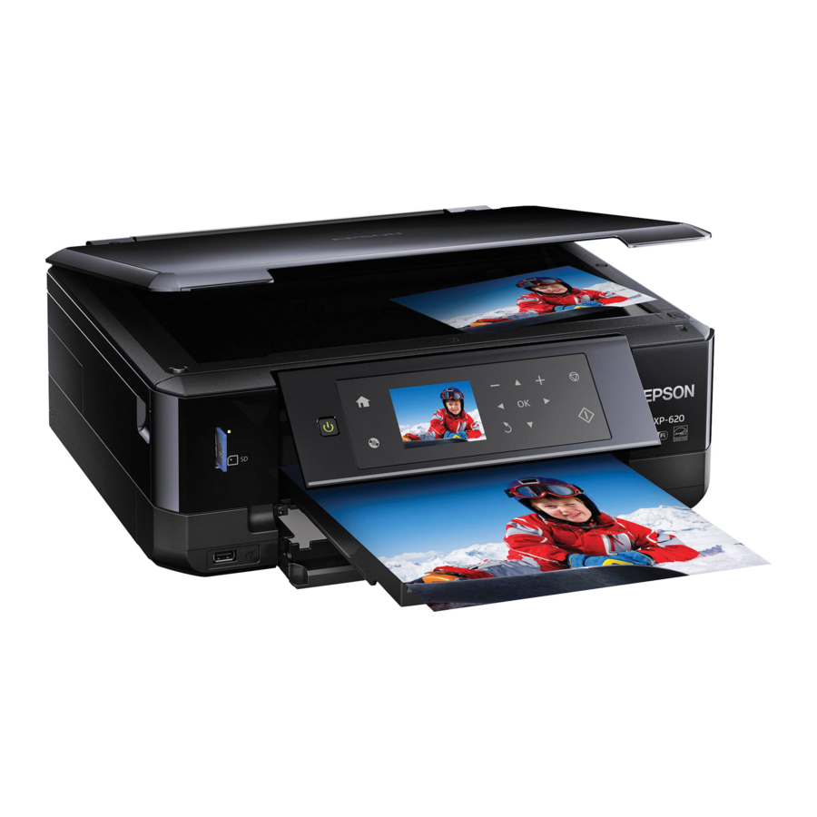 Epson Small-in-One XP-520/XP-620/XP-820 - Printer Manual