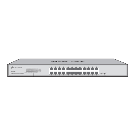 TP-Link Omada DS1016G Installation Manual