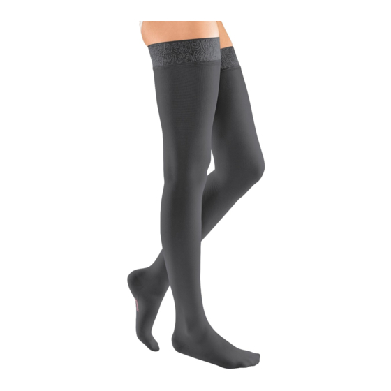 medi mediven sheer & soft Instructions For Use Manual