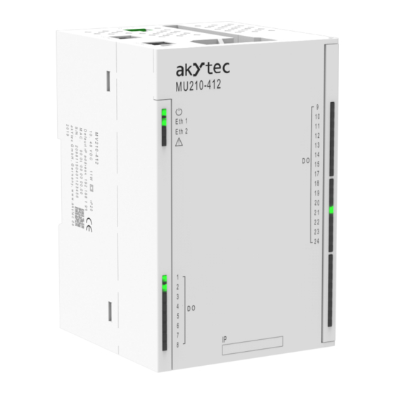 Akytec MU210-412 User Manual