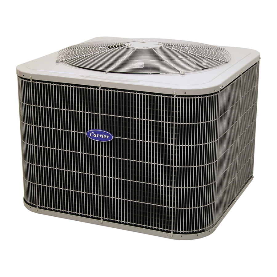 Carrier Comfort Series, 25HCB3, 25HCC5 Manual